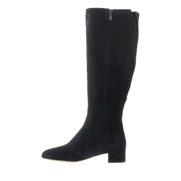 Clarks Womens Orabella Ava Knee High Boots Black | UK-8406935